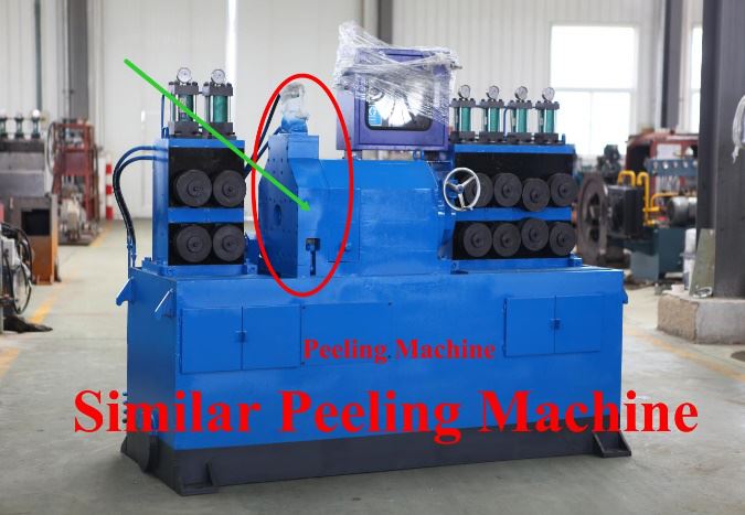 15-30mm Wire To Wire Peeling Machine With Belt Polisher